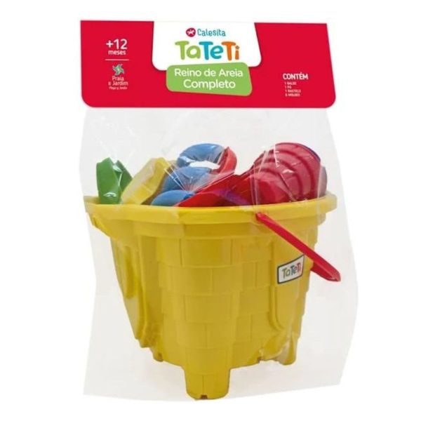 Baldinho Reino de Areia Amarelo Tateti 3010