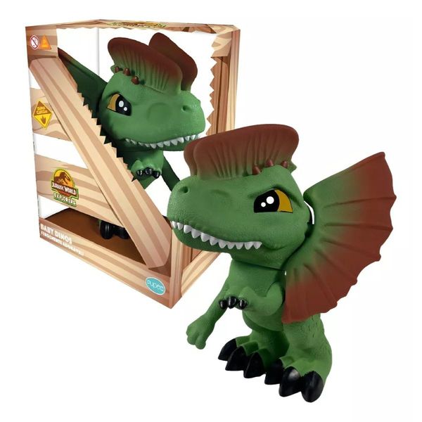Boneco Baby Dino Dilofossauro Pupee 1482