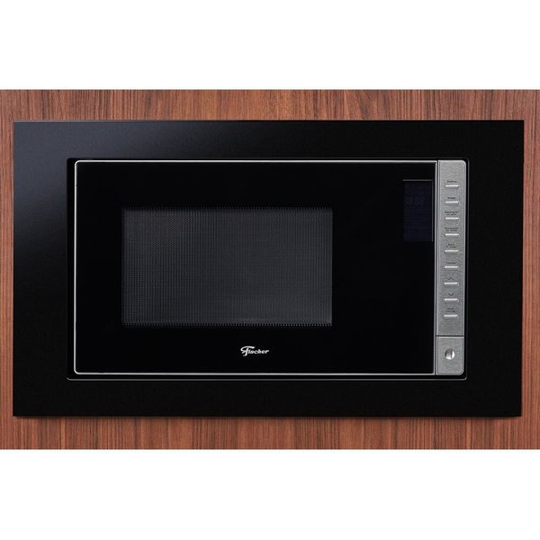 Micro-Ondas de Embutir 25 Litros Fit Line Fischer Preto / 220V