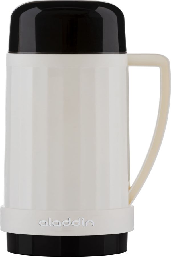 Garrafa Térmica Continental Branco/Preto 1l Aladdin