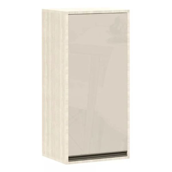 Armário Aéreo Línea 1 Porta 40cm Luciane Armário Aéreo 1 Porta Linea Luciane 40cm | Patina/Mocca Laca