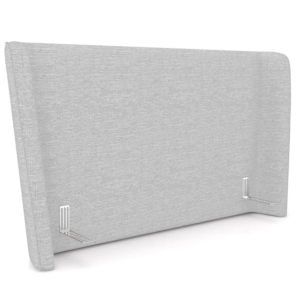 Cabeceira Cama Box Casal 140cm Nilo P05 Linho Cinza Claro - Lyam Decor
