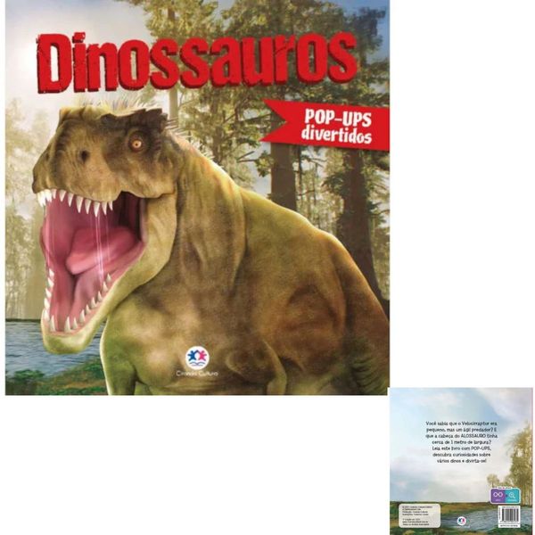 LIVRO DINOSSAUROS - POP-UPS DIVERTIDOS - CIRANDA CULTURAL