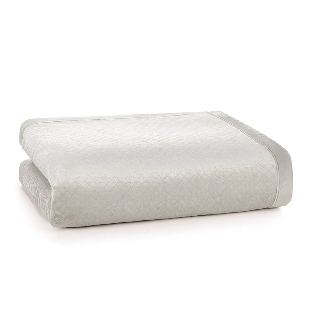 Cobertor Queen de Sherpa e Flanel Fleece Karsten 240x260 cm Eliot Seda
