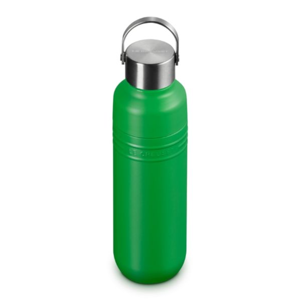 GARRAFA LE CREUSET TÉRMICA ON THE GO EM AÇO INOXIDÁVEL 500ML VERDE BAMBU 41066284080001