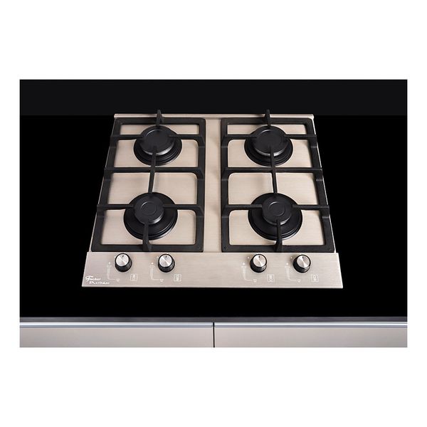 Cooktop Fischer a Gás 4 Bocas Platinium Prime Inox / Bivolt