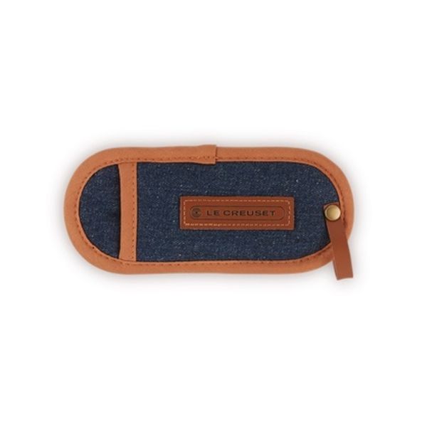 PEGADOR LE CREUSET PARA CABOS DE FERRO JEANS DARK BLUE DENIM 45301007760800