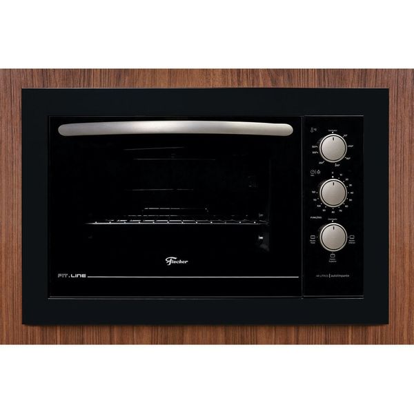 Forno Elétrico de Embutir 48 Litros Fit Line Inox 34493 Fischer Branco / 220V