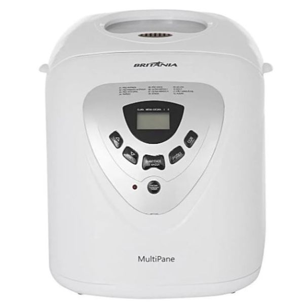 Panificadora Britânia 12 Programas 1,2kg | Branco (220 V)
