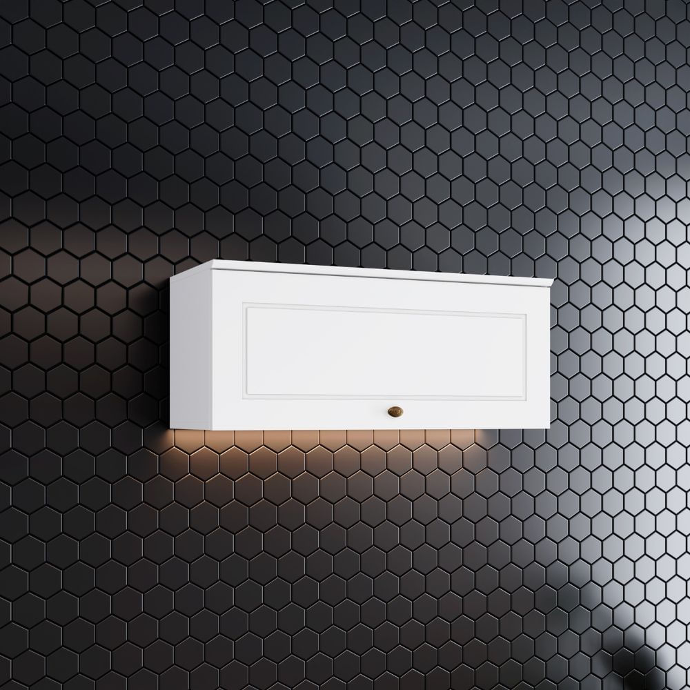 Armário Aéreo Basculante 1 Porta Americana Henn 80 cm
