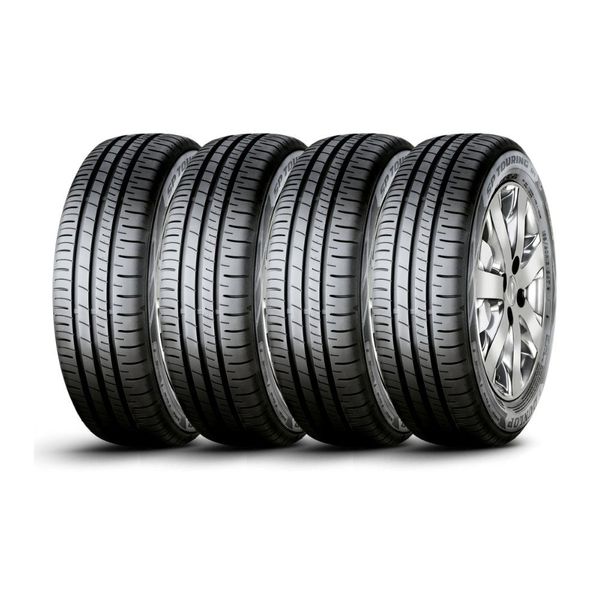 Kit 4 Pneus Passeio 175/65R14 Dunlop 82T SP Touring R1 | Preto
