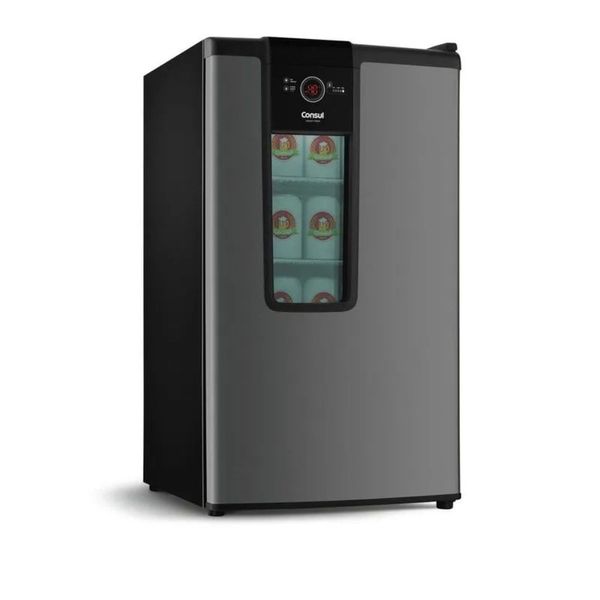 Cervejeira Consul Mais 82L CZD12 Cervejeira Consul Mais 1 Porta 82L 5 níveis de Temperatura Capacidade para 75 Latas - CZD12 | Titanium (220 V)