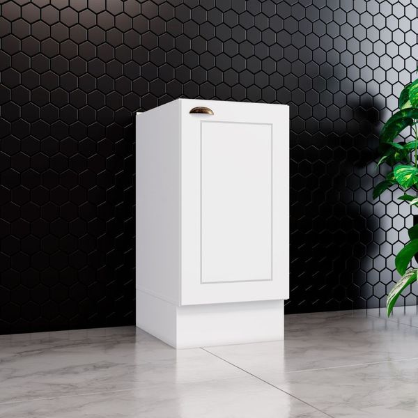 Balcão 1 Porta Americana Henn 40cm | Branco