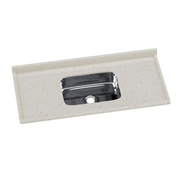 Tampo para Pia com Cuba Inox 120 cm Rorato | Travertino