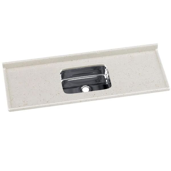 Tampo para Pia com Cuba Inox 150 cm Rorato | Travertino