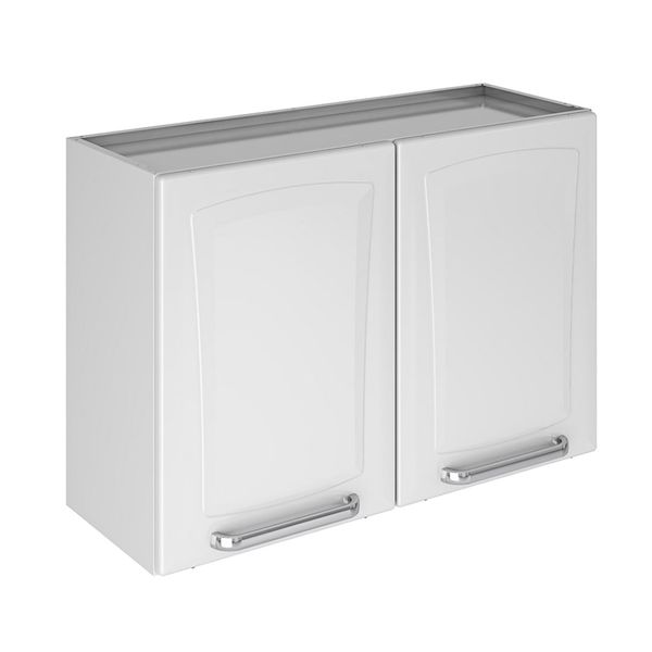 Armário Aéreo Tarsila 2 Portas 80cm Itatiaia IP2-80 | Branco