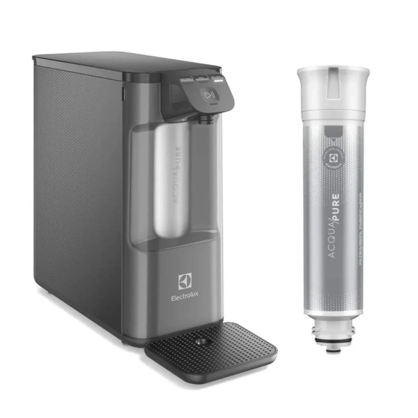 Conjunto Purificador de Água com Refil Electrolux Pure 800ml | Cinza (Bivolt)