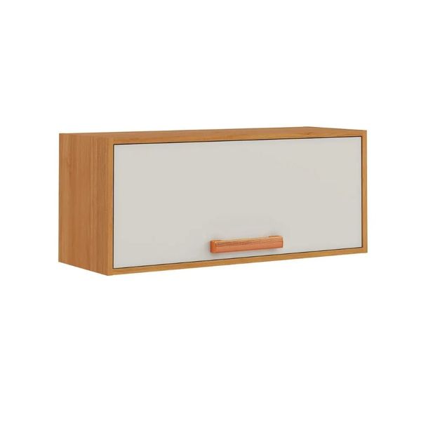 Armário Aéreo 80cm 1 Porta Itatiaia Napoles | Cinamomo/Off White