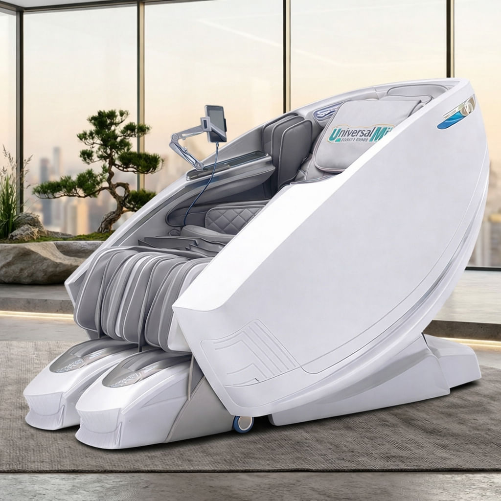 Cadeira de Massagem 4D Inteligente  Aquecimento 36 Airbags