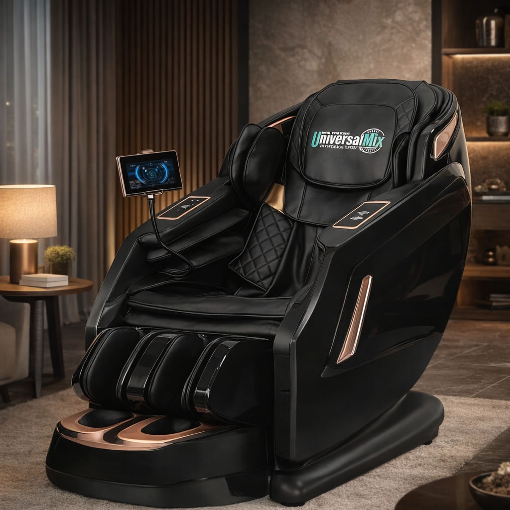 Poltrona de Massagem Evolution Pro 3D  Relaxante  Bluetooth