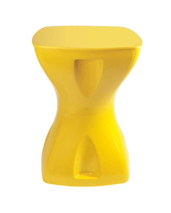 Mesinha Amarela Multiuso Lateral Apoio Decorativo Jardim