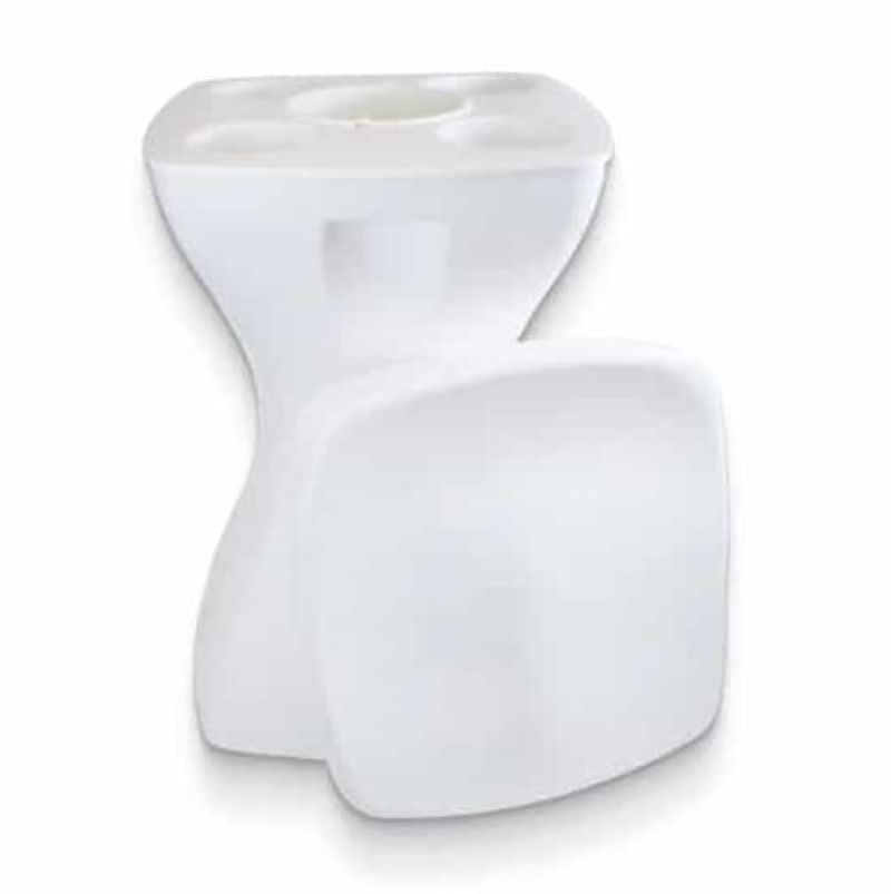 PLAST BANQUETA COMPLETA (ASSENTO + PETISQUEIRA) BRANCA PP