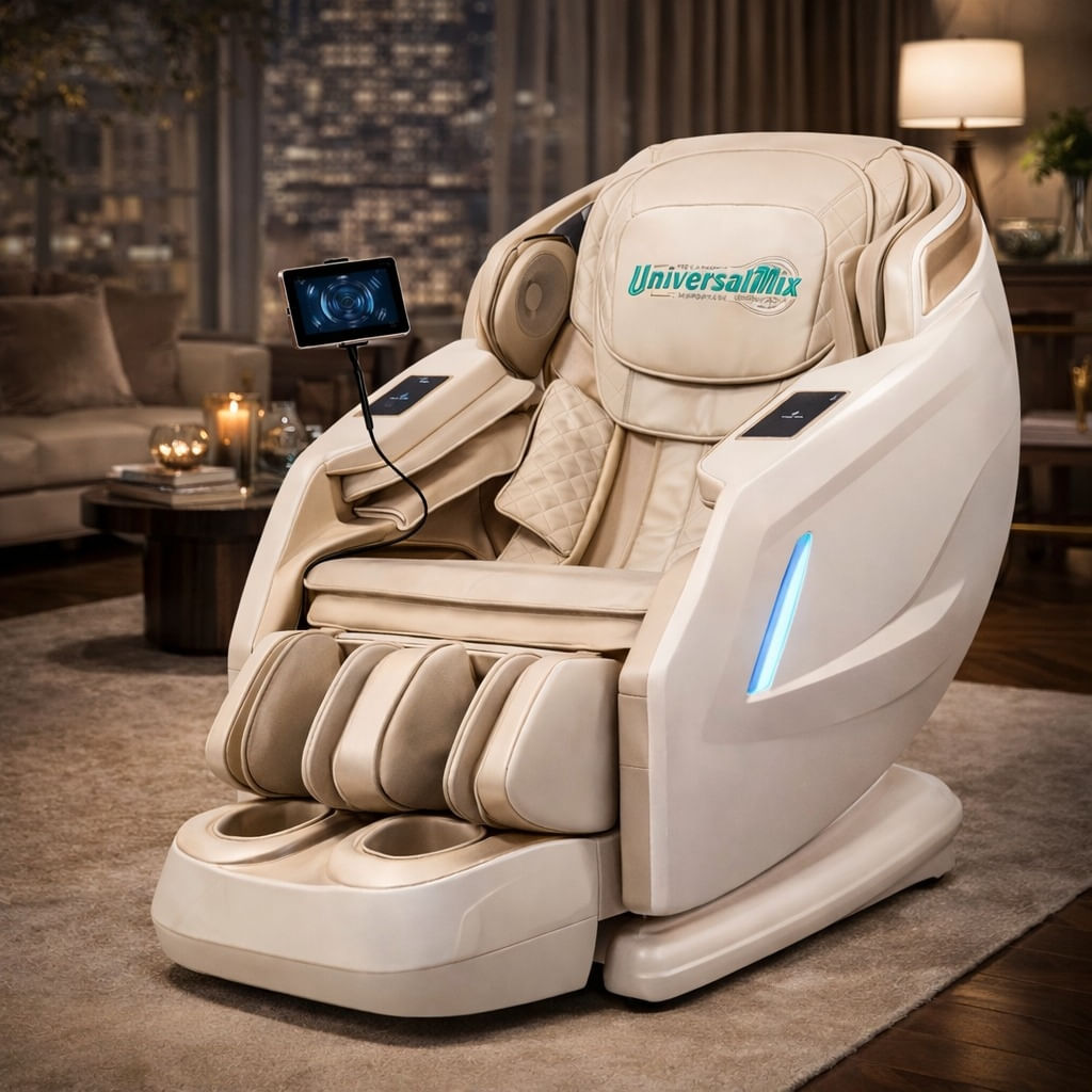 Poltrona de Massagem Evolution Pro 3D Bluetooth, Aquecimento