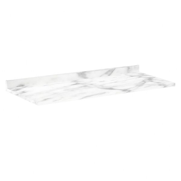 Tampo para Balcão 120cm Luciane Linea | Marmorizado