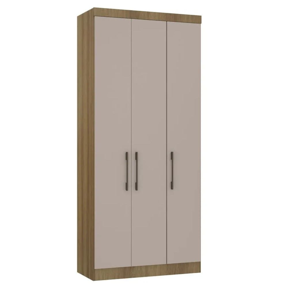 Módulo Guarda-Roupa 3 Portas 2 Gavetas Eucamoveis Paris