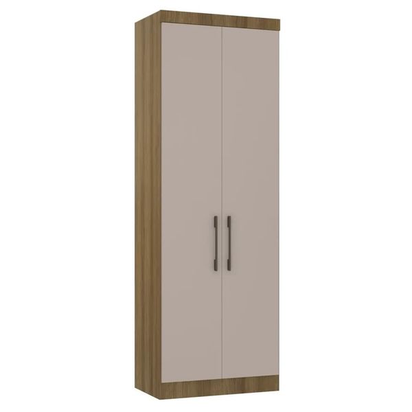 Módulo Guarda-Roupa 2 Portas Eucamoveis Paris | Avela/Cinammon