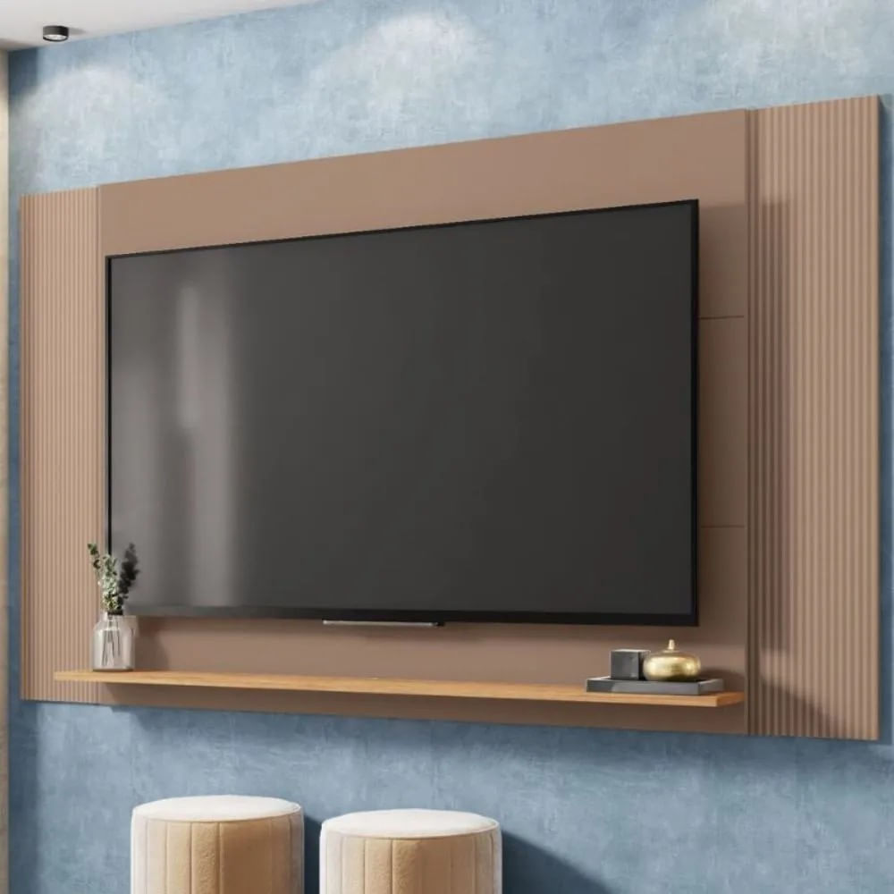 Painel para TV até 65'' 150cm Caemmun Perola