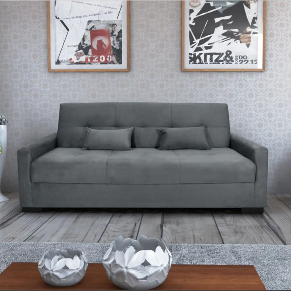 Sofá-Cama 3 Lugares 203cm Matrix Lavinia
