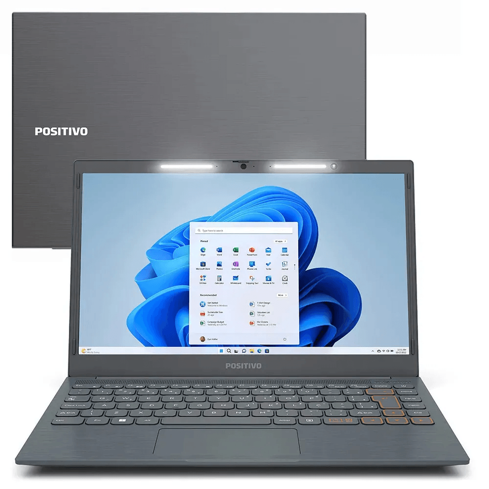 Notebook  Positivo Vision C14 4GB 128GB 14" W11