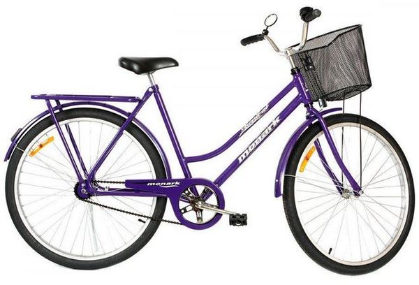 Bicicleta Feminina Monark Tropical Aro 26 Freios Contra-Pedal | Violeta (S/V)