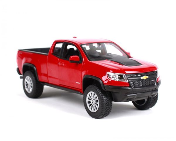 Miniatura Carro 2017 Chevrolet Colorado Zr2 1/27 Special Edition Vermelho Maisto 31517