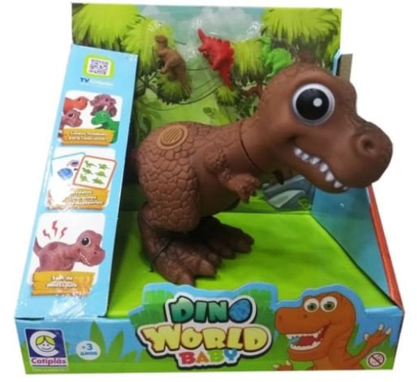 Dinossauro Dino World Baby Cotiplas 2338