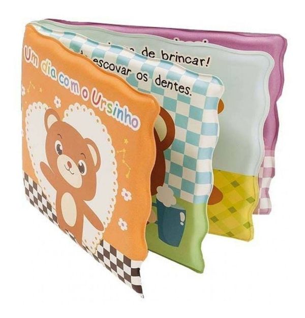 Livrinho Educativo Hora Do Banho Urso Toys Buba 7498