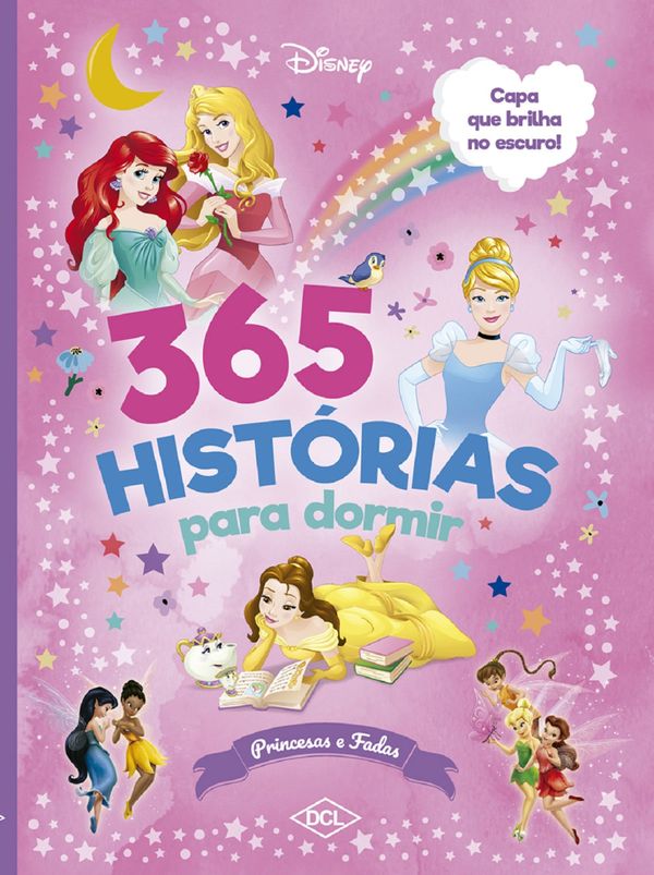 Livro 365 Histórias Para Dormir Princesas Disney Dcl Livros D8234