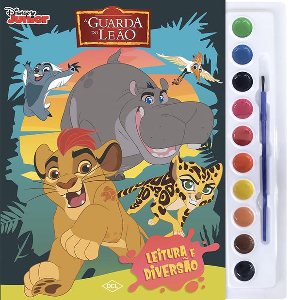 Livro Aquarela Guarda Do Leão Dcl Livros D2507