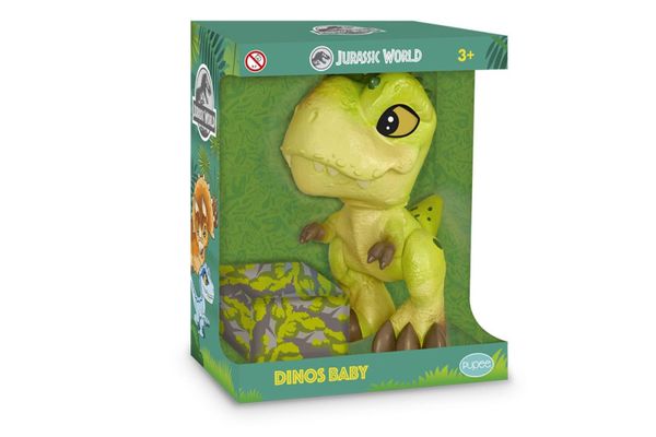 Dinossauro Rex Jurassic World Dinos Baby Pupee 1460