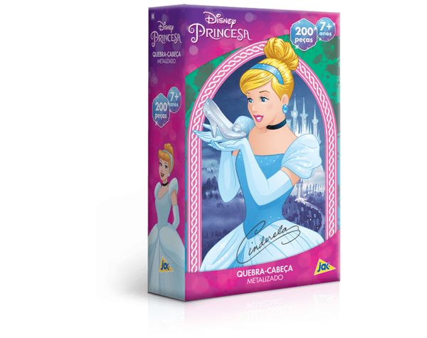 Quebra-Cabeça 200 Peças Cinderela Toyster 002802