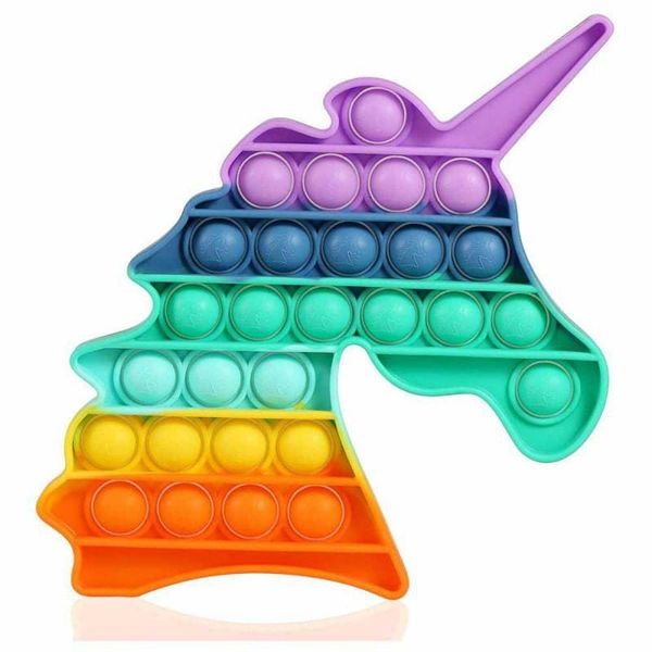 Pop It Fura Bolhas Divertido Unicórnio Arco-Íris Yes Toys 20163