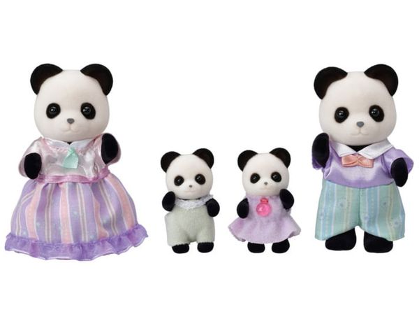 Família Dos Pandas Graciosos Sylvanian Families 5529