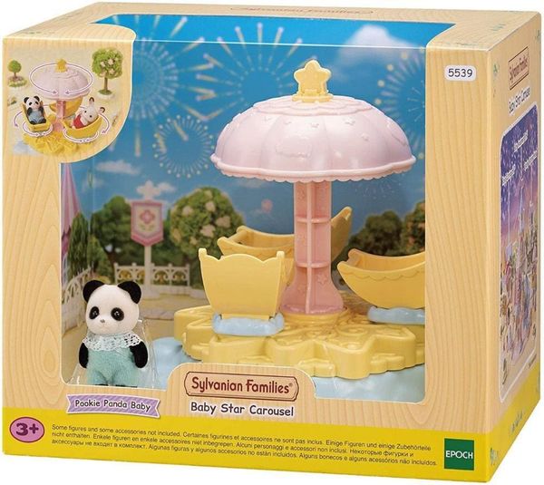 Carrossel Estrela Para Bebês Sylvanian Families 5539