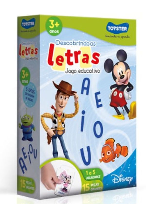 Jogo Educativo Descobrindo Letras Toyster 002789
