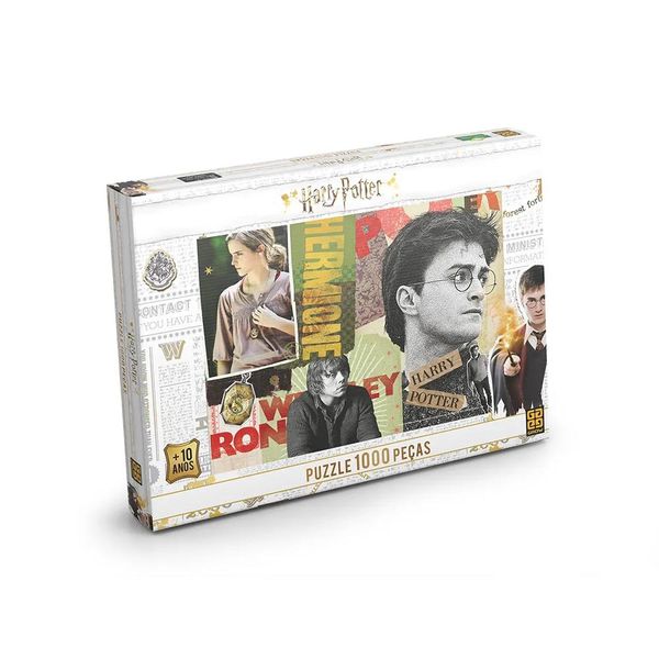Quebra Cabeça 1000 Peças Harry Potter Grow 03617