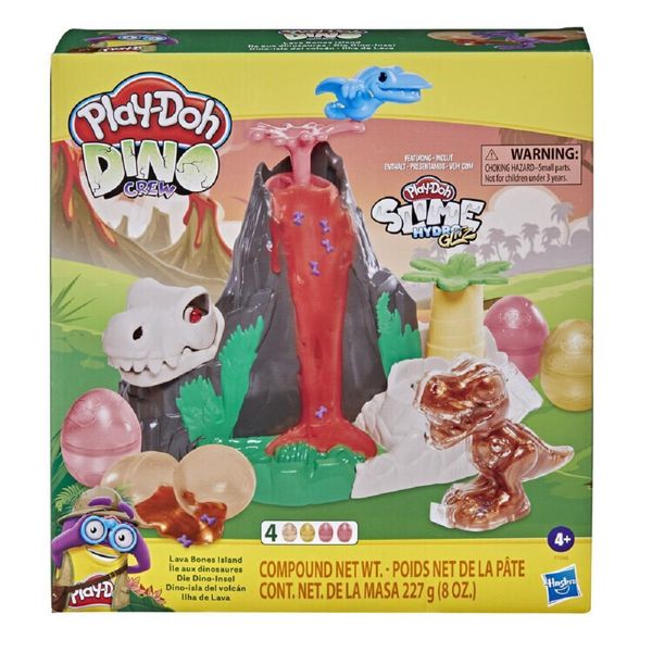 Ilha Do Vulcão De Lava Play Doh F1500