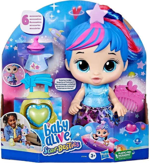 Boneca Star Besties Stellar Skylar Baby Alive F7359