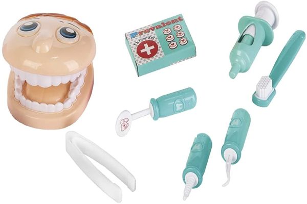 Kit Dentista Maleta Azul Fenix Dta-519A