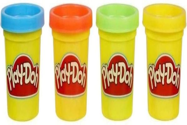 Kit 4 Potes De Massinha Play-Doh Az/Am/Vd/Lr Play Doh E4867